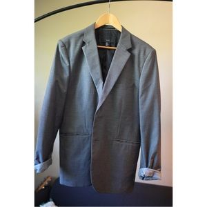 H&M men’s gray blazer 42R